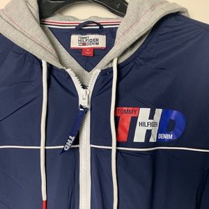 🔥Blue Tommy Hilfiger Light Jacket/Windbreaker 🔥